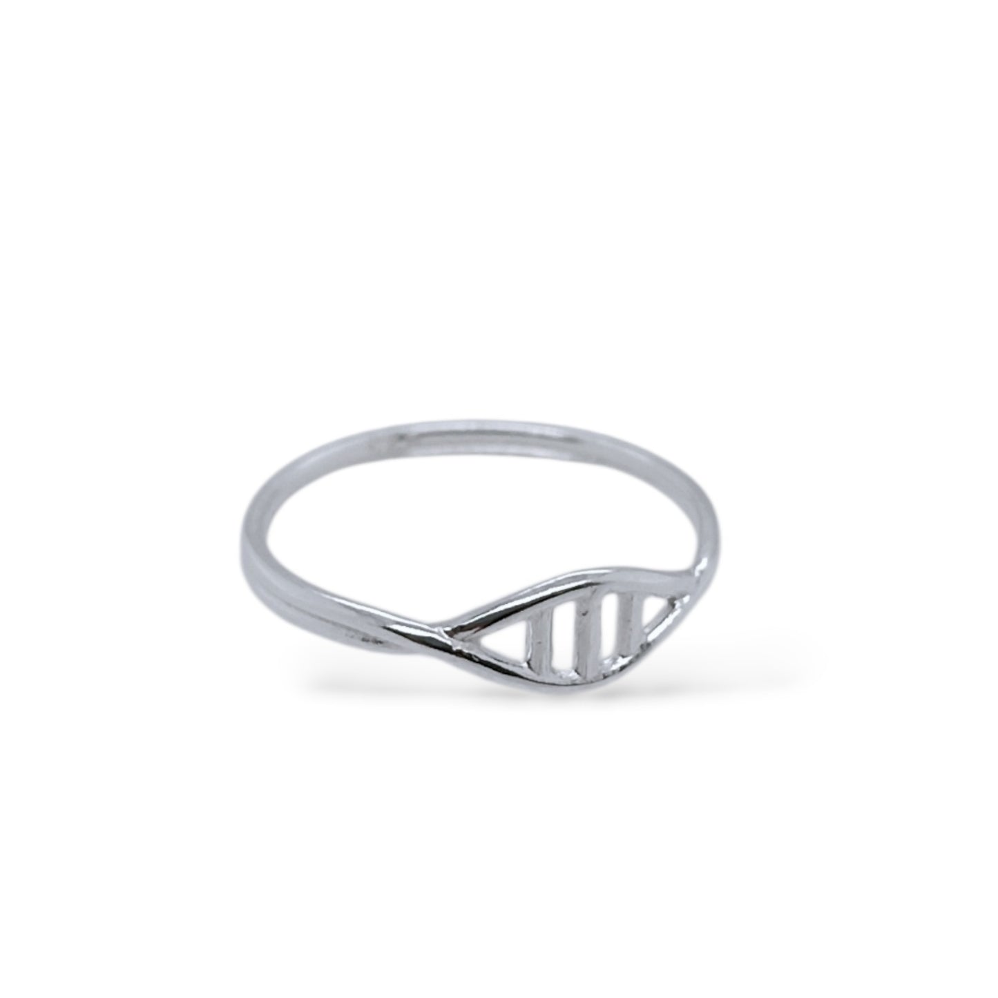 DNA Eye Ring Silver unique jewelry design