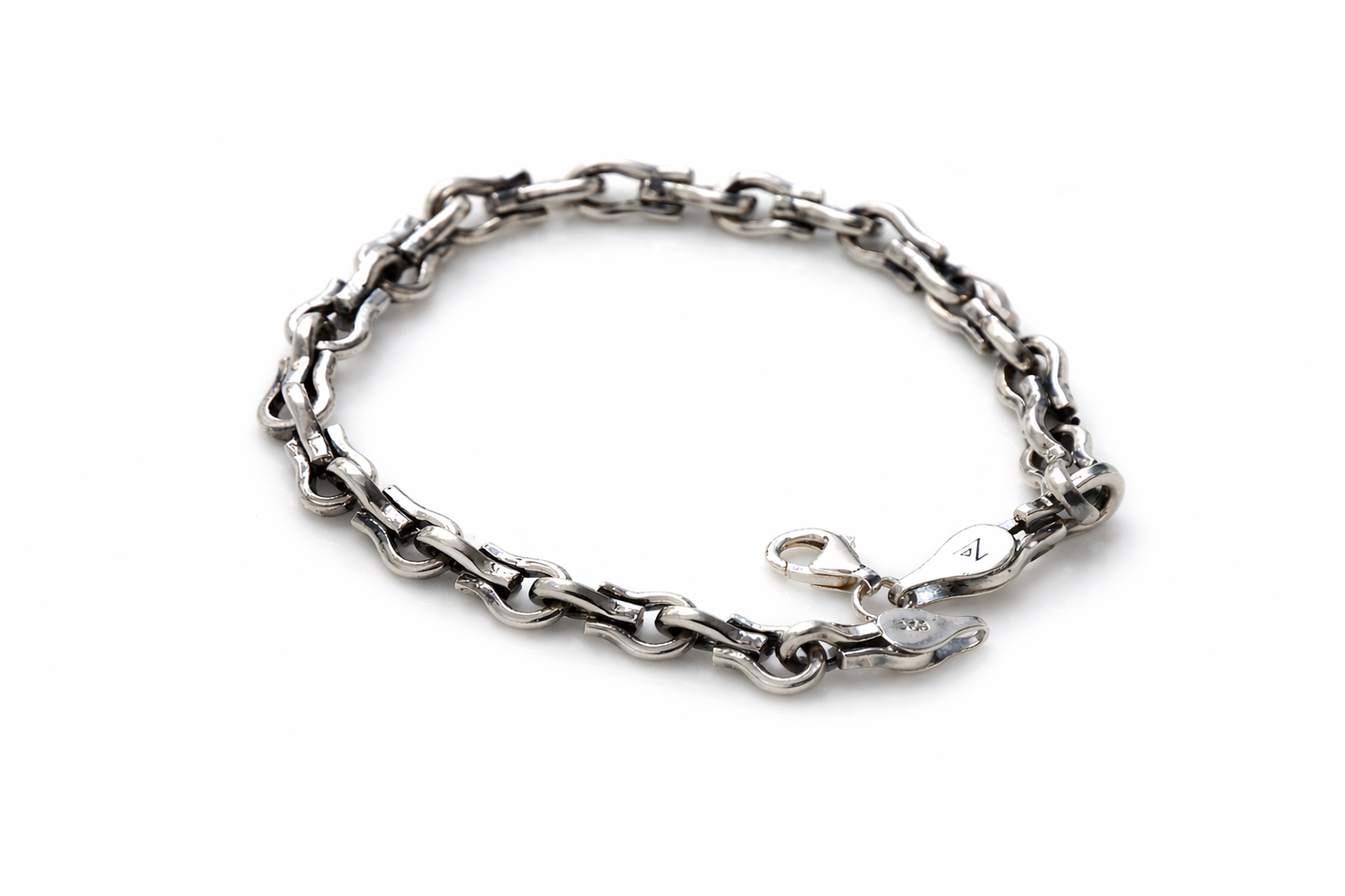 Horseshoe Bracelet Sterling Silver Lucky Charm Jewelry