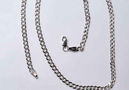 Thin Cuban Chain Jewelry minimalist gold Cuban link necklace